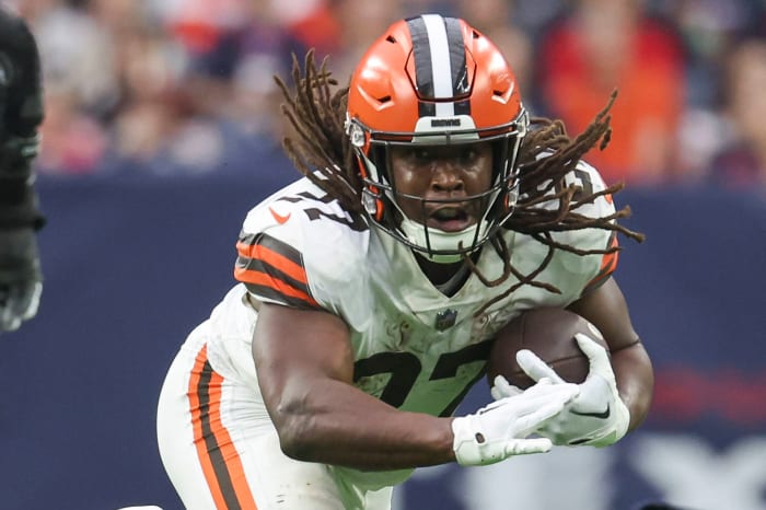 Cleveland Browns running back Kareem Hunt